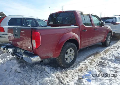 2006 Nissan Frontier Se из США, поврежденный, VIN 1N6AD07U86C417209